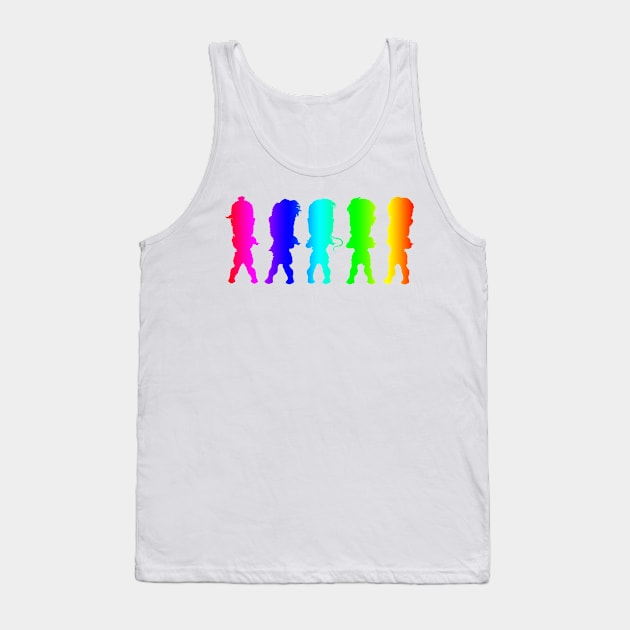 Chibi Pride Tank Top by liloarpen